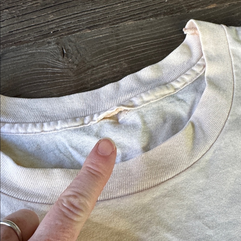 Vintage single stitch San Francisco cotton embroidered short sleeved tee‎ XL - Picture 5 of 8